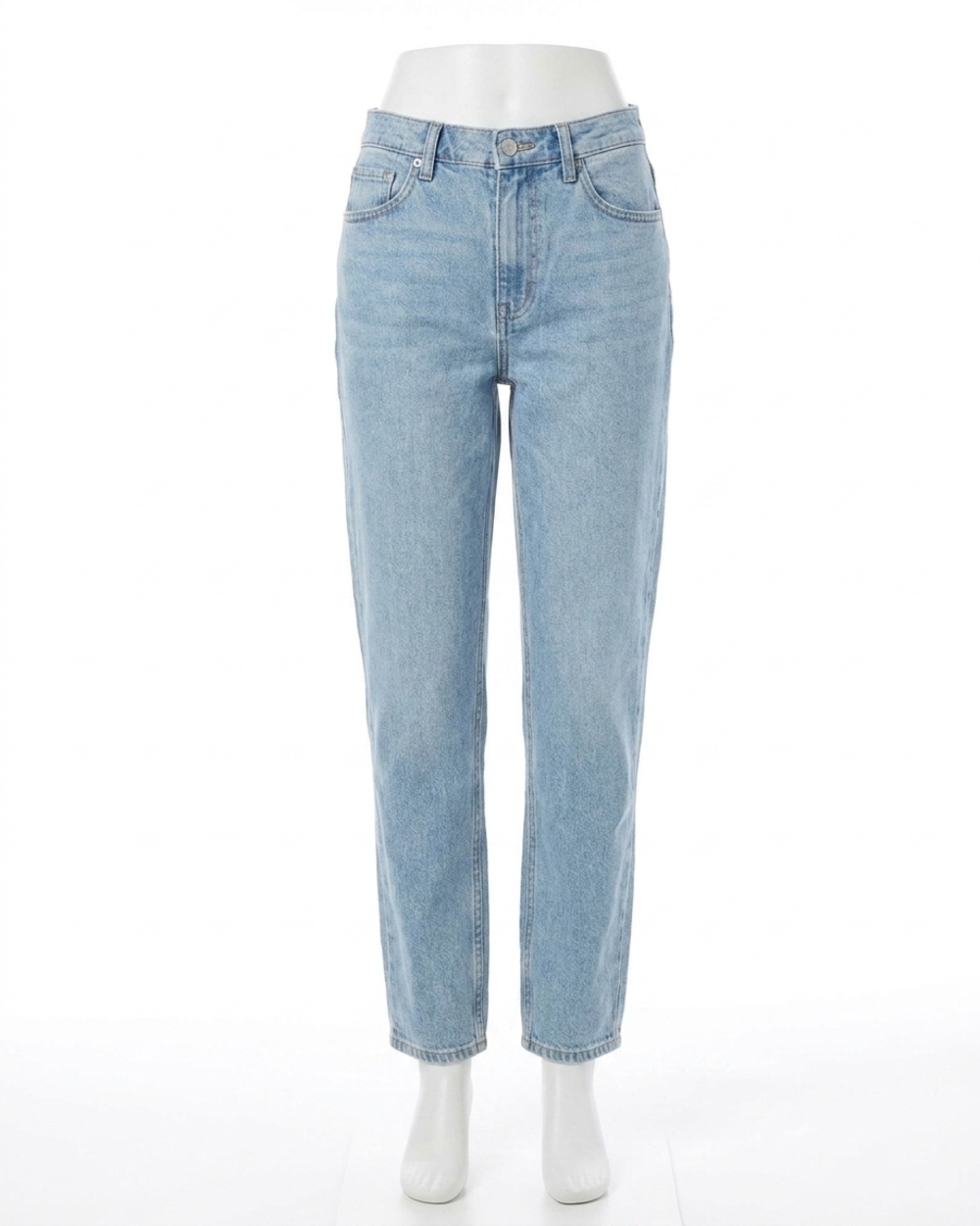 NEW RISEN mid rise wide leg jeans in blue